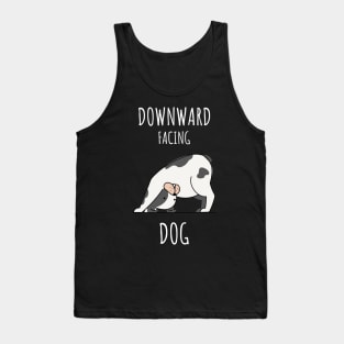 Downward facing dog, yoga Tank Top